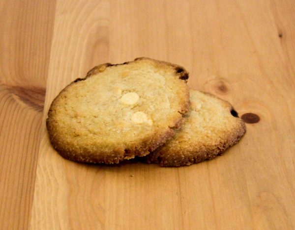 Cookie con chocolate blanco