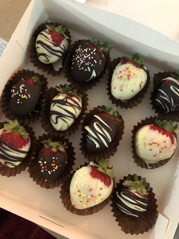 Fresas con chocolate